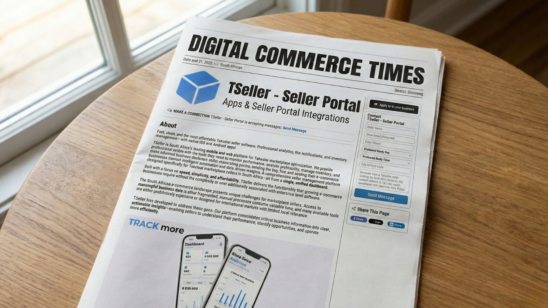 TSeller listed on the Takealot Seller Success Network (SSN) — approved Apps and Seller Portal Integration partner for Takealot marketplace sellers in South Africa