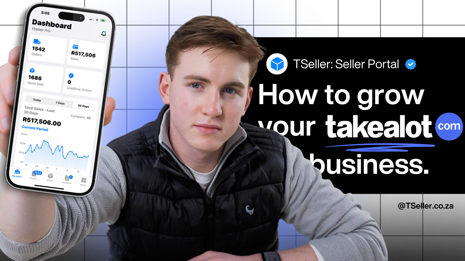 How to grow your Takealot business — complete scaling guide covering Buy Box optimization, inventory automation, repricing strategies, and profit analytics using TSeller