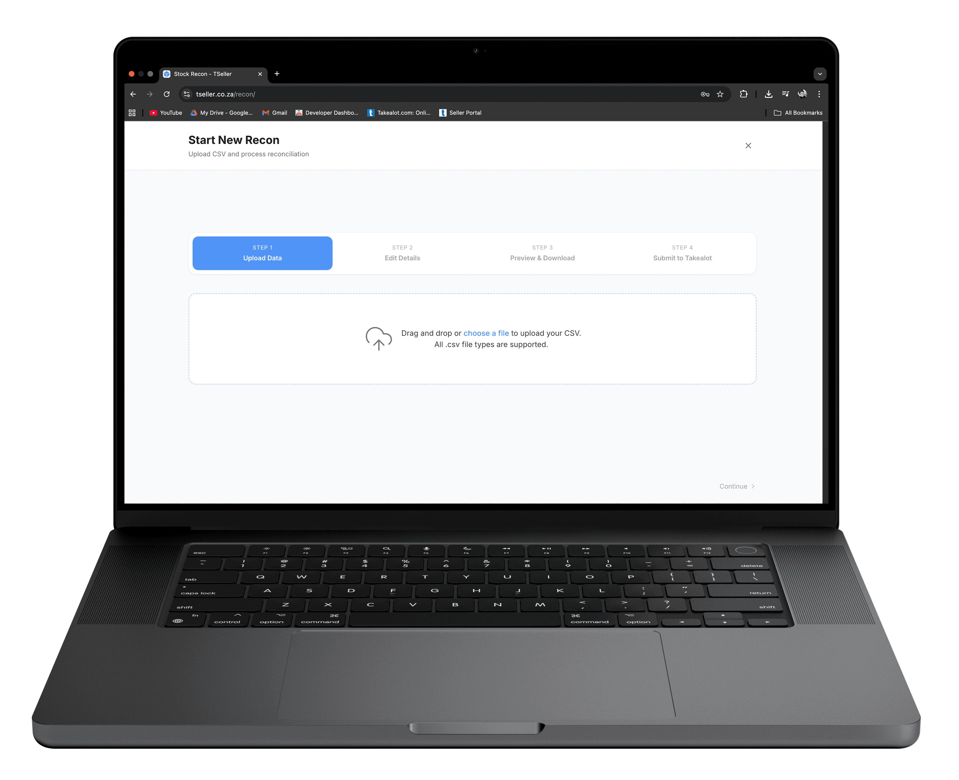 Takealot stock reconciliation tool with automated inventory sync and discrepancy detection
